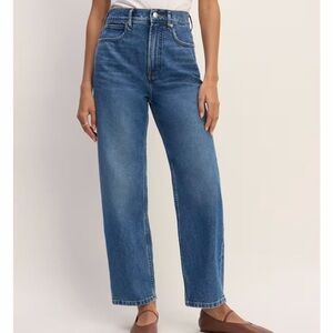 Everlane Way High Women's Jeans in mid indigo